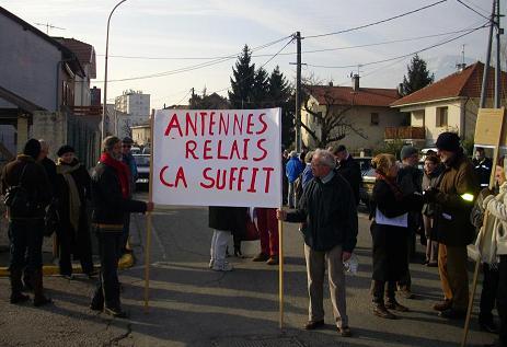 manifestation rue Clmenceau  SMH