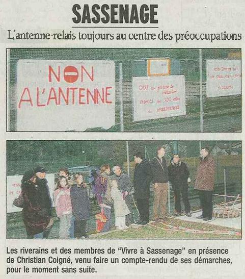 Article du Dauphin Libr du 2 fvrier 2009